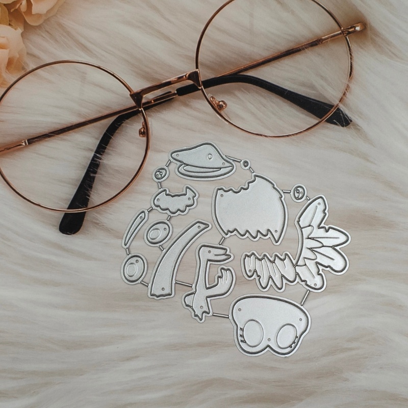 Bộ Khuôn Cắt Hình 3D Dùng Làm Thẻ Trang Trí Album