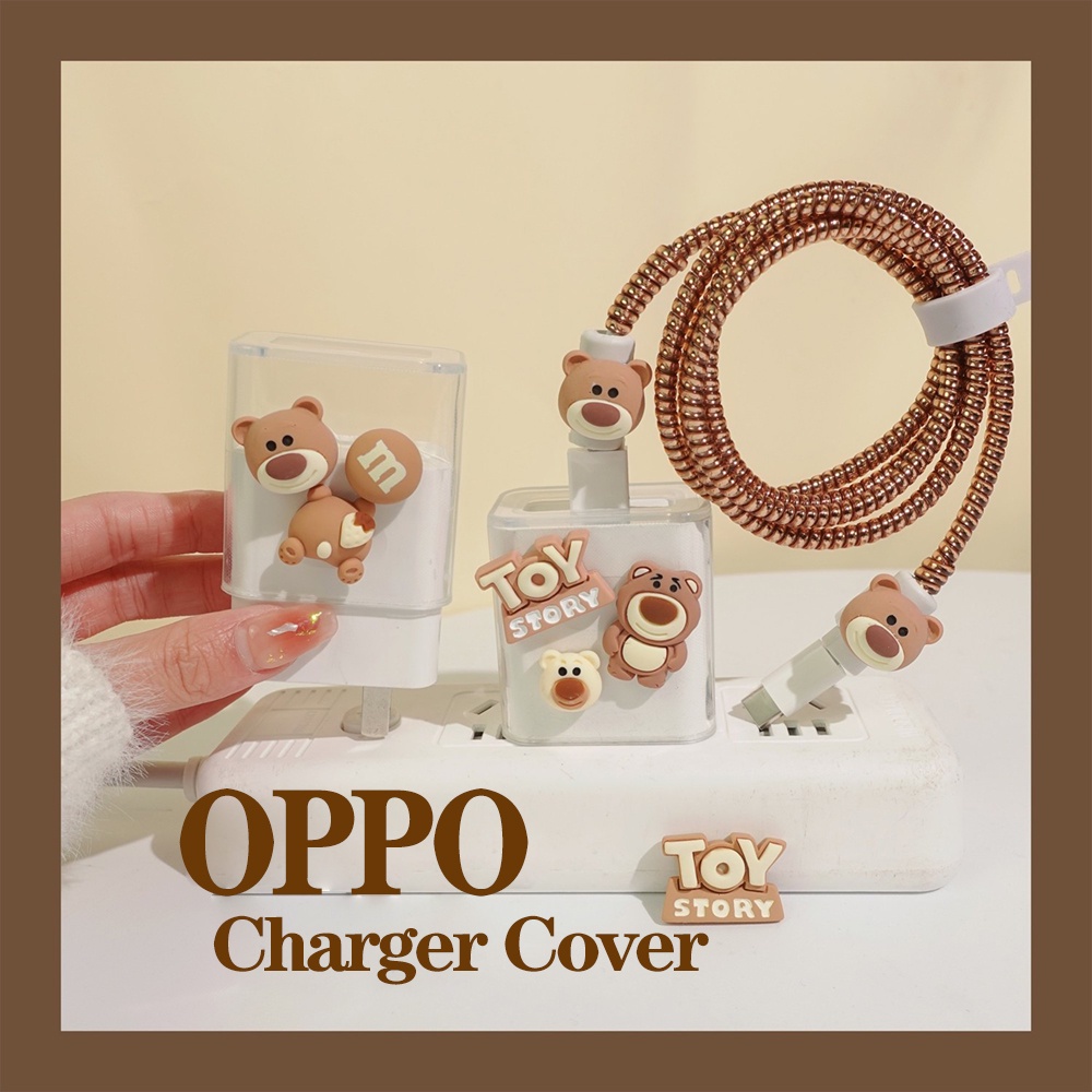 Ốp Điện Thoại Hình Gấu Nâu Dễ Thương Cho OPPO Reno7 / 6 / 5 / 4 / K9 / Pro / X3 / X2 / 8T / K10