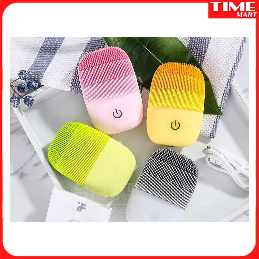 [MẪU MỚI 2022 GEN 2] Máy rửa mặt Xiaomi inFace. bằng sóng âm sạc điện chống nước. Mẫu mới lồng êm và dài hơn [TIME_MART]
