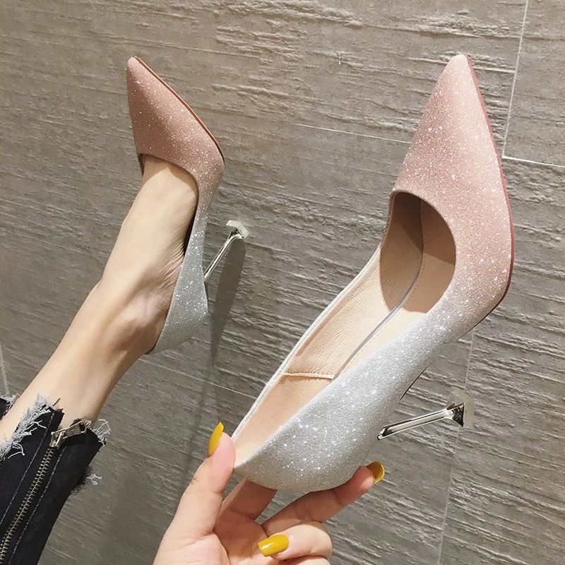 Giày Cao Gót Mũi Nhọn Thời Trang Dành Cho Nữ