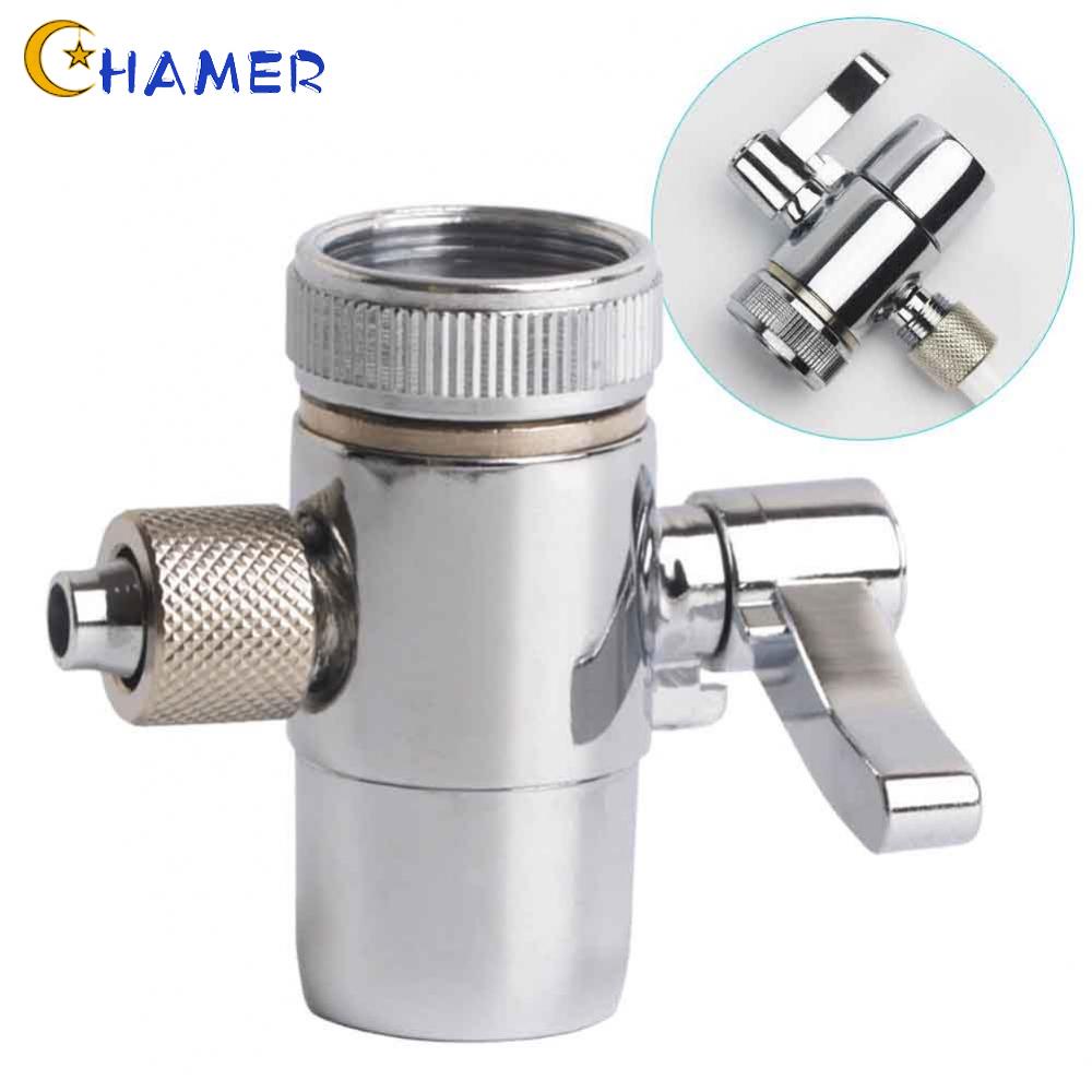 G1/2 Inch Faucet Adapter Diverter Valve Counter Top Water Filter Connect Tubing