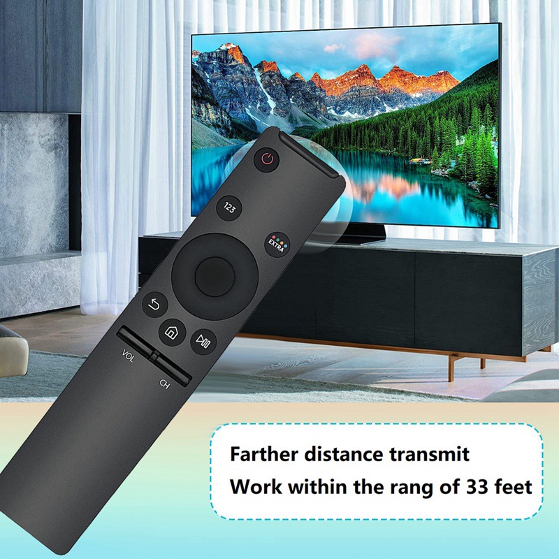 BN59-01259B Black Replace Remote Plastic Replace Remote for Samsung 4K UHD TV 6 Series UN40KU6290 UN40KU6290F UN40KU6290FXZA UN50KU6290UN50KU6290F