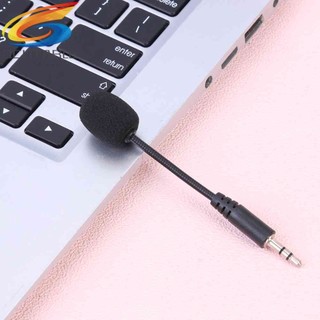 Flexible 3.5mm Jack Mini Microphone Mic for PC Mobile Phone Laptop Notebook