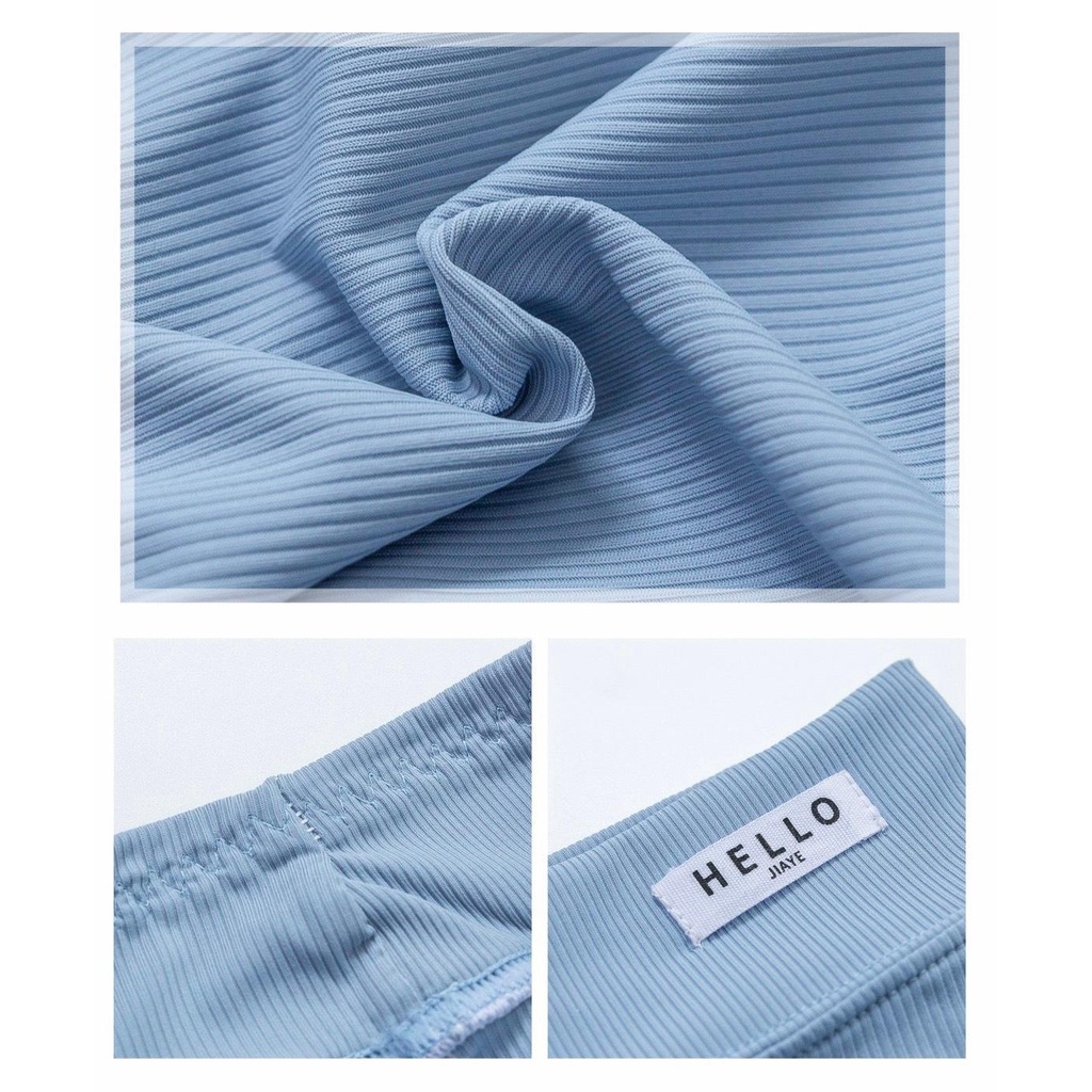 Quần legging lửng bé gái HELLO QG370 sz 90-140, legging gân co dãn thoải mái, thời trang hè siêu xinh cho bé