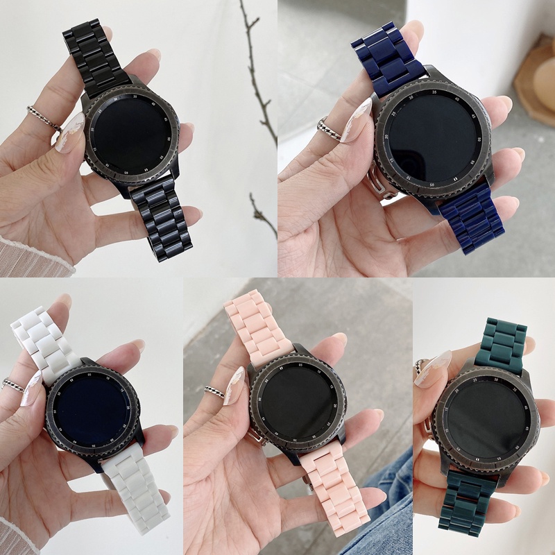 Dây Đeo Đồng Hồ Bằng Nhựa Acrylic Trong Suốt Thời Trang Cho HUAWEI WATCH GT 2 46mm 42mm