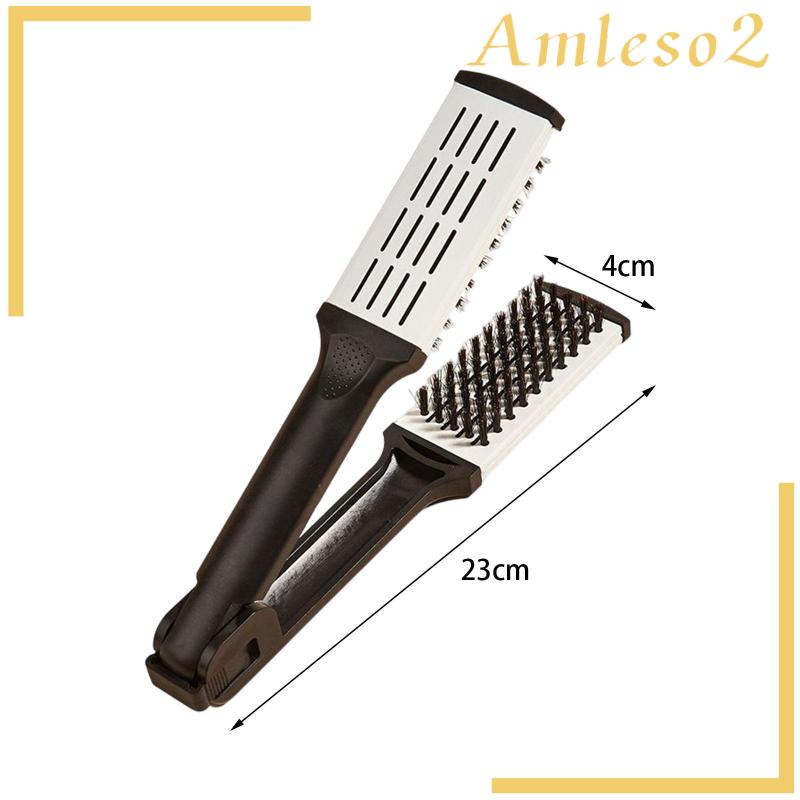 Lược Chải Thẳng Tóc Hai Mặt Chuyên Nghiệp Cho Nữ