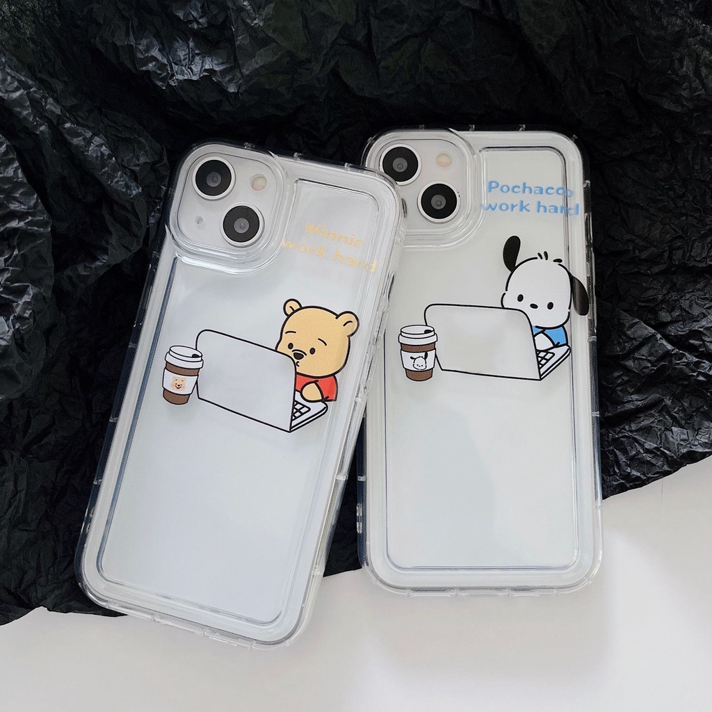 Ốp Điện Thoại Mềm Trong Suốt Chống Sốc Thời Trang Cho IPhone 14 Pro Max 13 12 11 XR XS X 8 7 Plus SE 2020