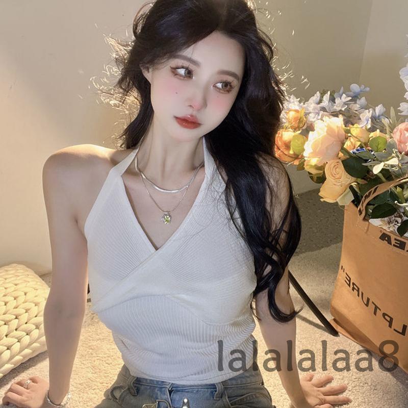 Áo Sát Nách LAA8 Màu Sắc Trơn Thời Trang Mùa Xuân Cho Nữ