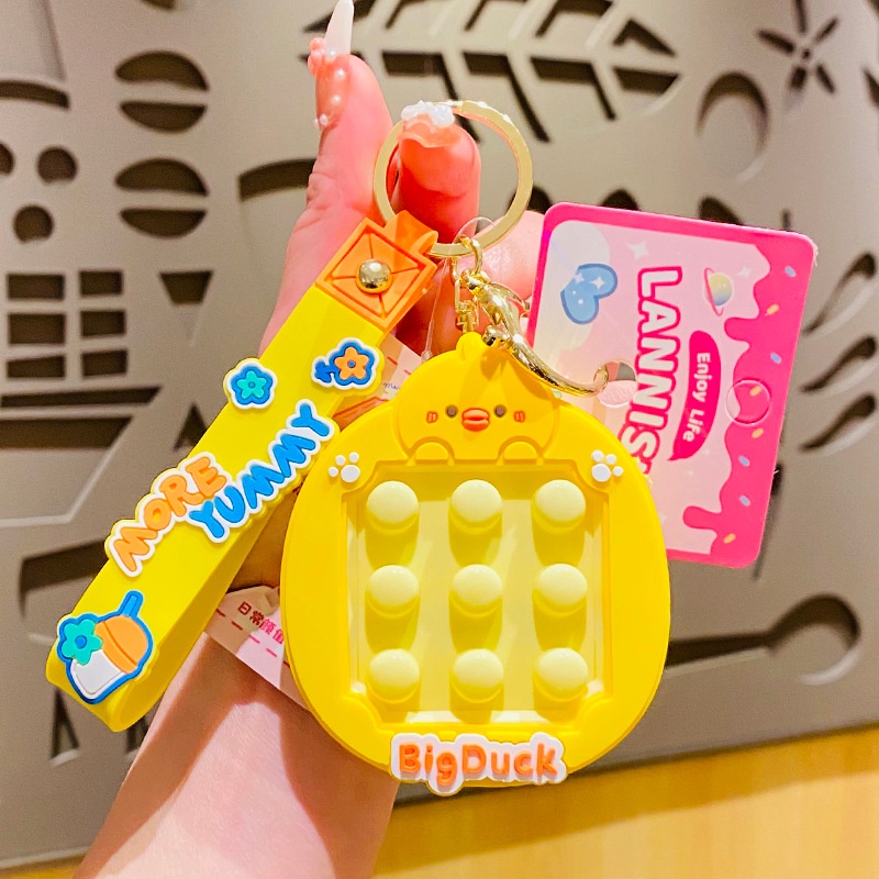 Móc Khóa Hình Động Vật Hoạt Hình Đáng Yêu