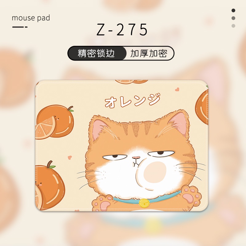 Đệm Lót Chuột Dày Dặn Hình Trái Cây / Động Vật Dễ Thương