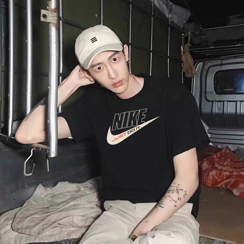 Áo Thun Thể Thao Nike 100% Chính Hãng Cổ Tròn Thoáng Khí Thoải Mái