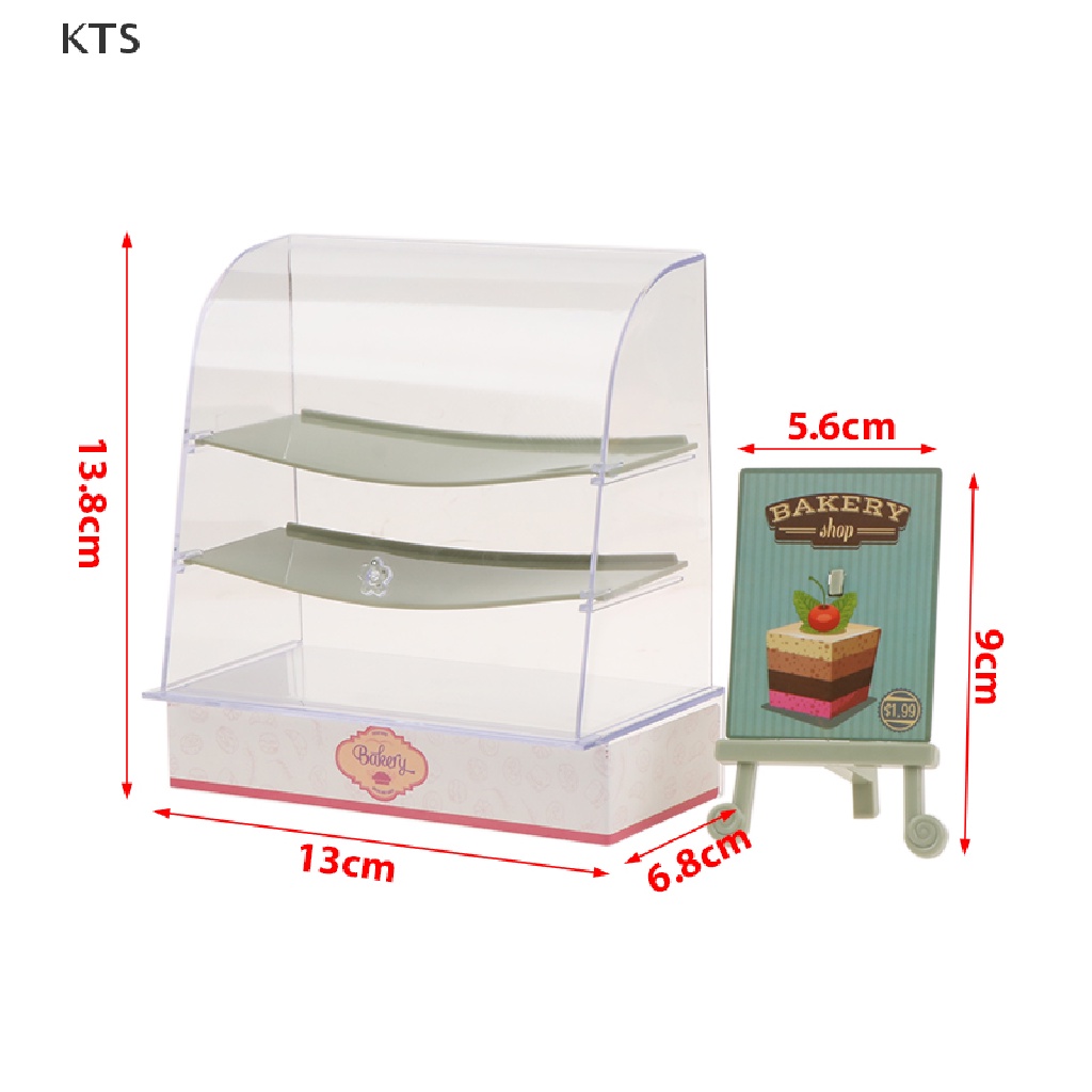 Mô Hình Tủ Bánh Kem Mini Tỉ Lệ 1: 12 Dùng Để Trang Trí Nhà Búp Bê