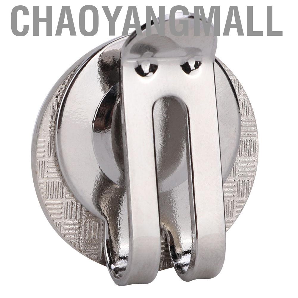 Chaoyangmall Metal Magnetic Golf Cap Hat Visor Clip Ball Marker Accessory Multiple Patterns