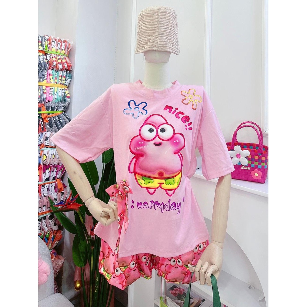 Set Bộ Bí In Hình Cute - T287
