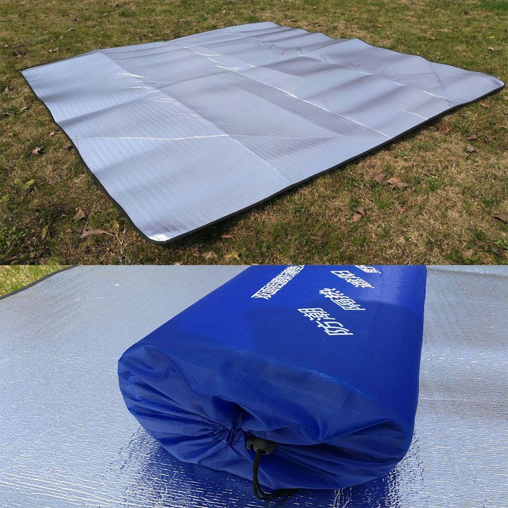 Thảm Lót EVA Lá Nhôm Chất Lượng Cao Chống Thấm Nước Có Thể Gấp Gọn 4 Kích Thước Cho Hoạt Động Ngoài Trời