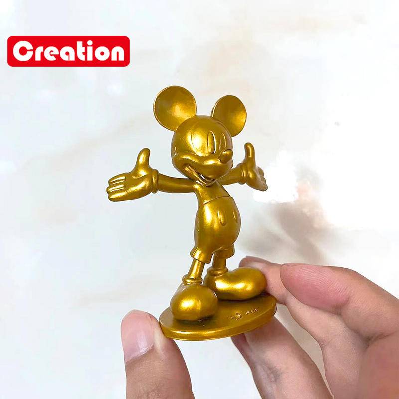 DISNEY Mô Hình Chuột Mickey Bằng Kim Loại Để Bàn Trang Trí
