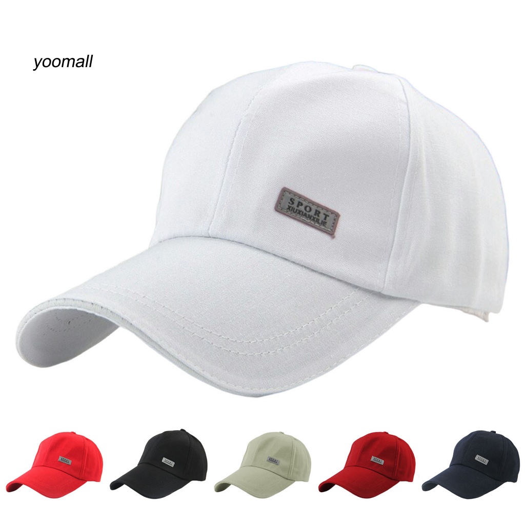 / Yo / Phụ Kiện Mũ Lưỡi Trai Thể Thao Chống Nắng Nhẹ Vành Mở Rộng Đơn Giản Hóa Trang