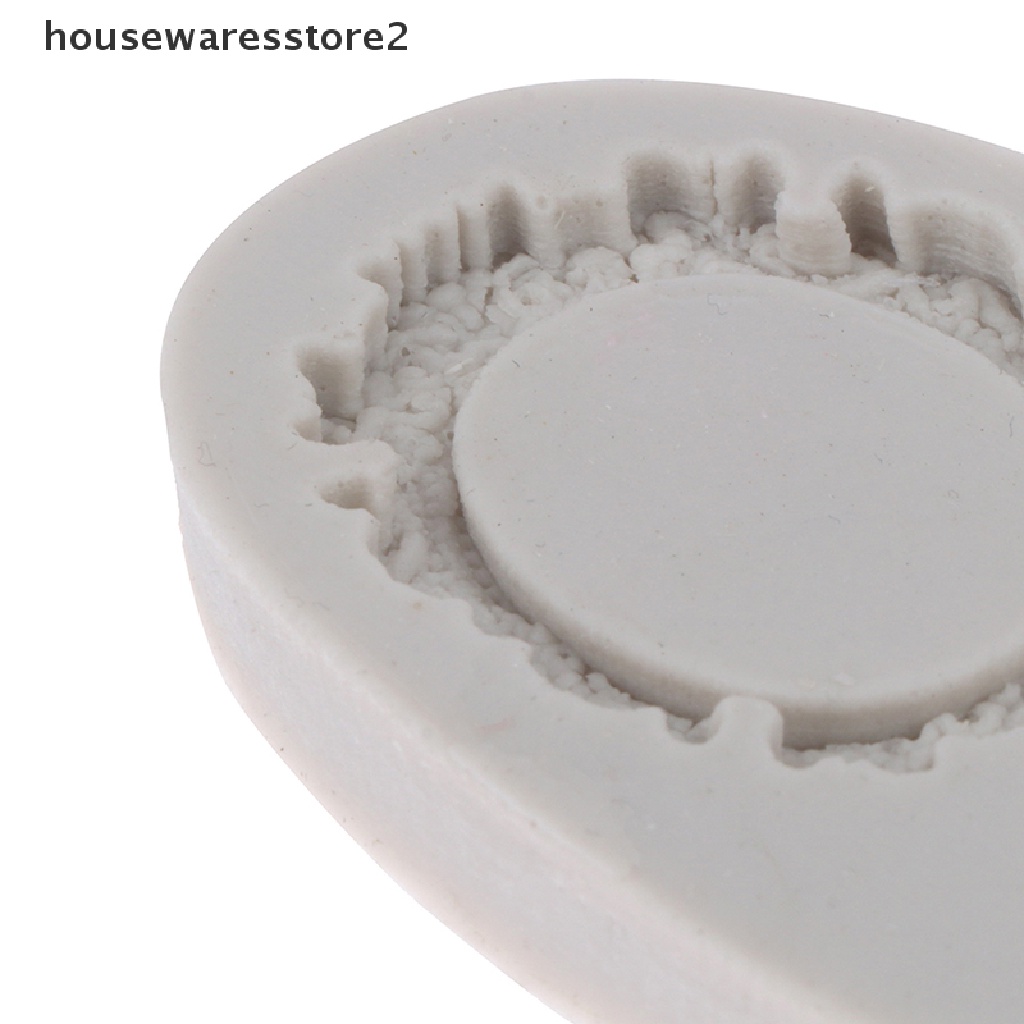 1 Khuôn Silicone Tạo Hình Làm Bánh Kẹo Hình Khung Gương Trang Trí Cho Nữ 2 Cái