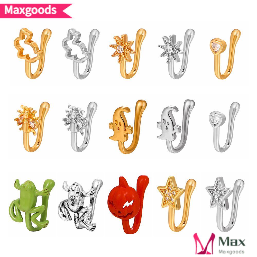 Khuyên Mũi Giả Xỏ Không Cần Xỏ Lỗ Thiết Kế Thời Trang