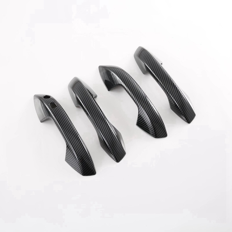 Vỏ Bọc Tay Nắm Cửa Bên Ngoài Bằng Sợi Carbon Cho BYD Atto 3 Yuan Plus 2022 2023 RHD