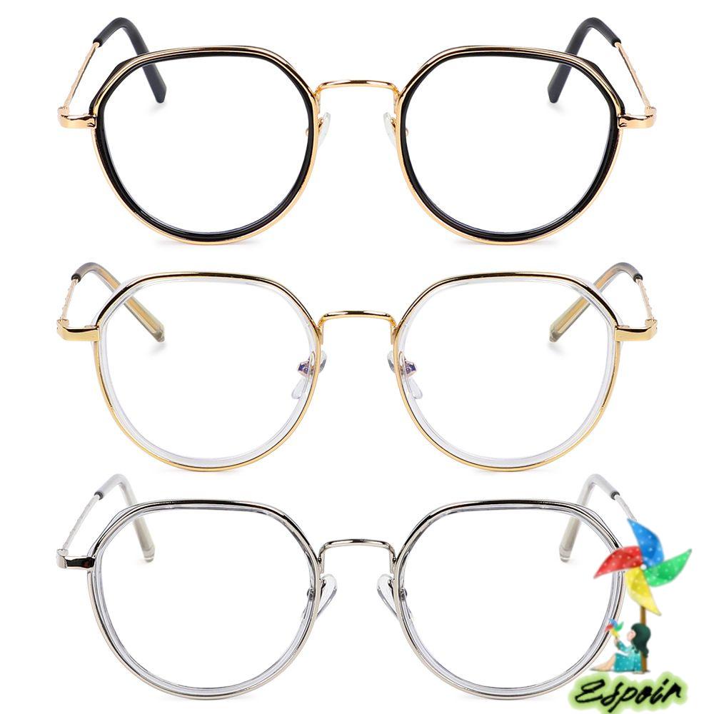 Mắt Kính Gọng Tròn Chống Bức Xạ Ánh Sáng Xanh Phong Cách Retro Thời Trang Unisex