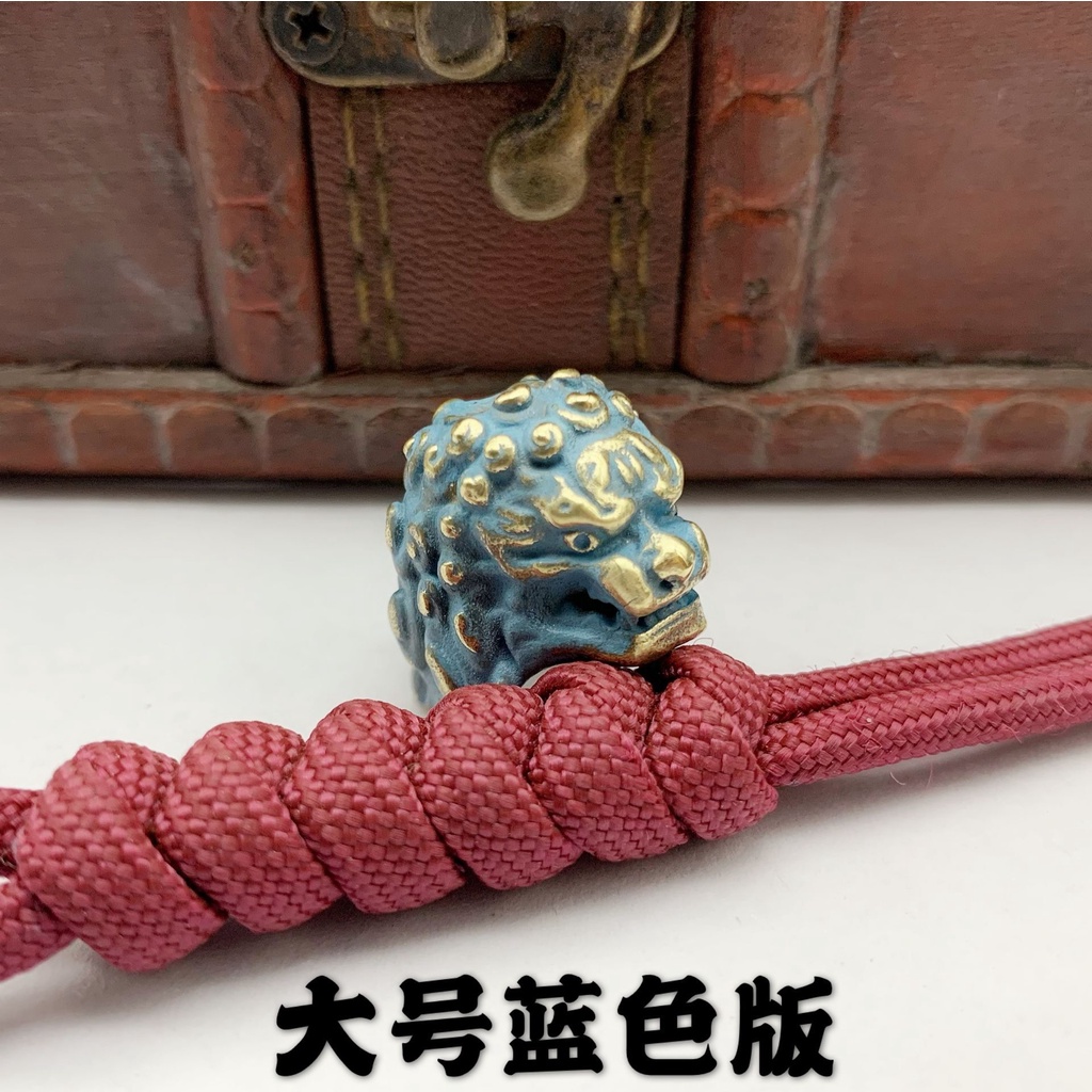 Mặt Dây Chuyền Hình Sư Tử Bằng Đồng Thau Để Bàn Trang Trí