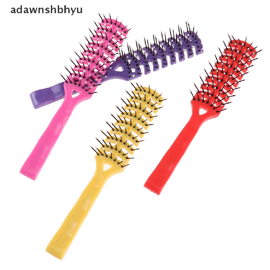 Lược Chải Tóc Mát Xa Da Đầu Chống Tĩnh Điện Bằng Nhựa Cho Nam Giới