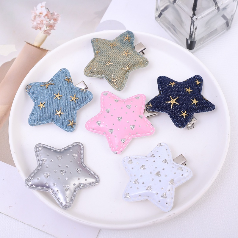 Kẹp Tóc Ngôi Sao Lấp Lánh Dễ Thương Cho Nữ