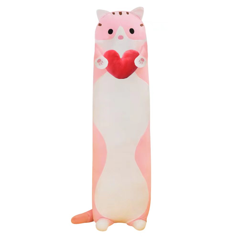 Mèo Nhồi Bông Mềm Mại Dễ Thương 50cm