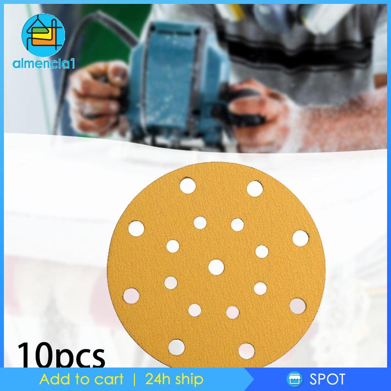 Bộ 10 Đĩa Chà Nhám 6 Inch Chống Mòn Kính