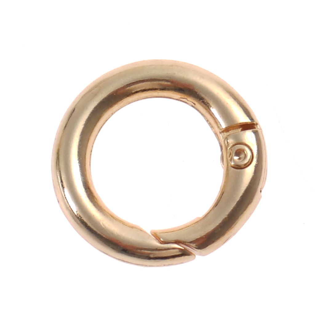 1 Móc Khóa Chữ O Bằng Kim Loại Cho Túi Xách