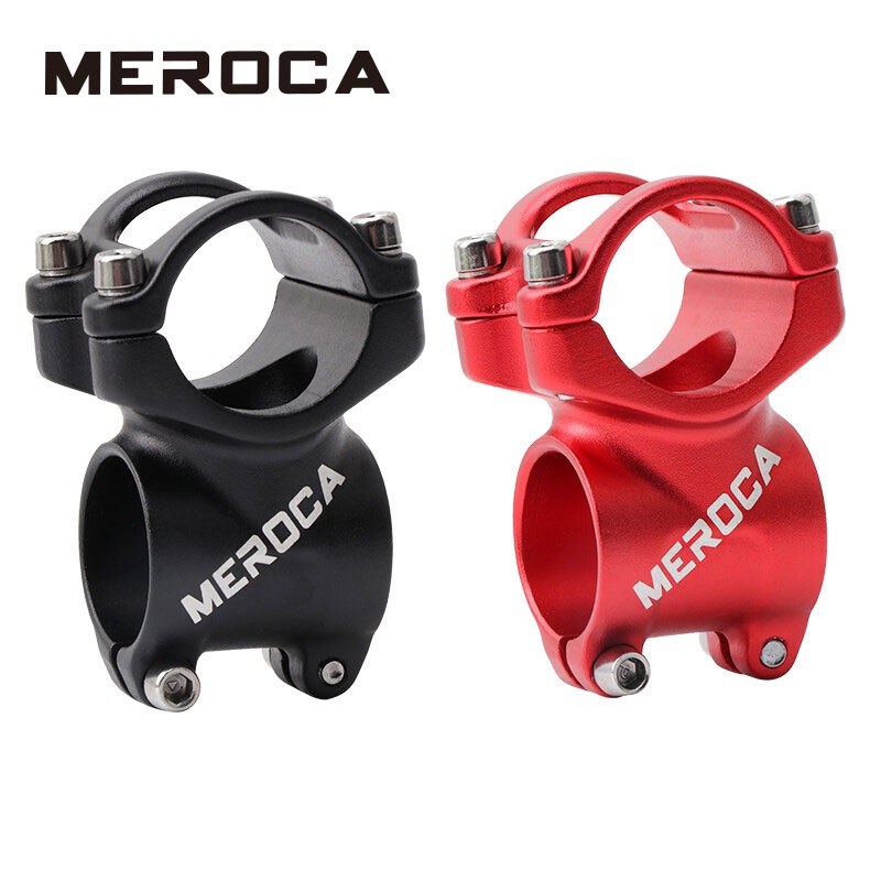 MEROCA Pô Tăng Xe Đạp Pô Tăng Hợp Kim Nhôm 31.8*35MM Pô Tăng Ngắn Xe Đạp Leo Núi Xuống Dốc XC