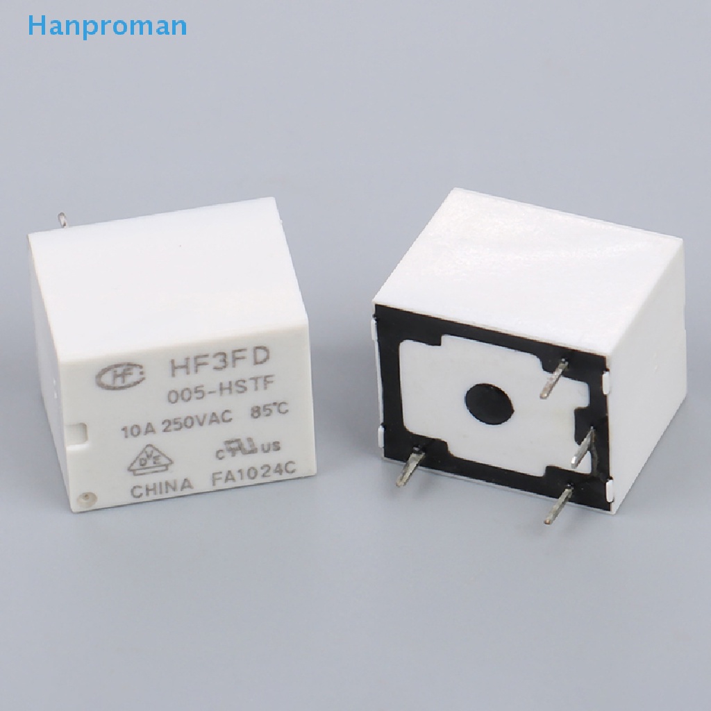 Set 5 Rơ Le HF3FD HF3FD-005-HSTF 4pin 5V HF3FD 012-ZSTF 12V 12VDC 5 10A ZTF Chuyên Dụng