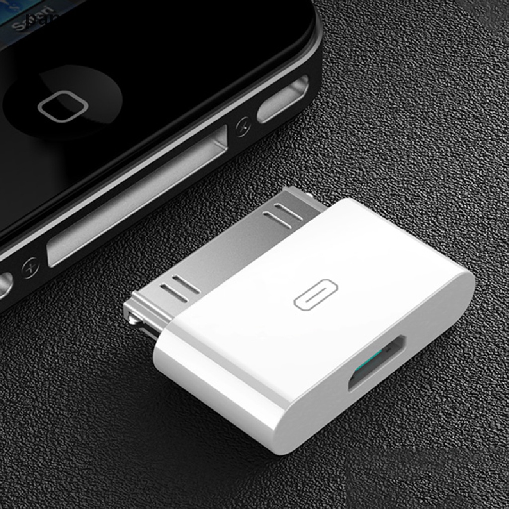 Đầu Chuyển Đổi Sạc Micro Usb Sang 30 Pin Chuyên Dụng Cho Apple Phone 4 4s 3gs Ipod