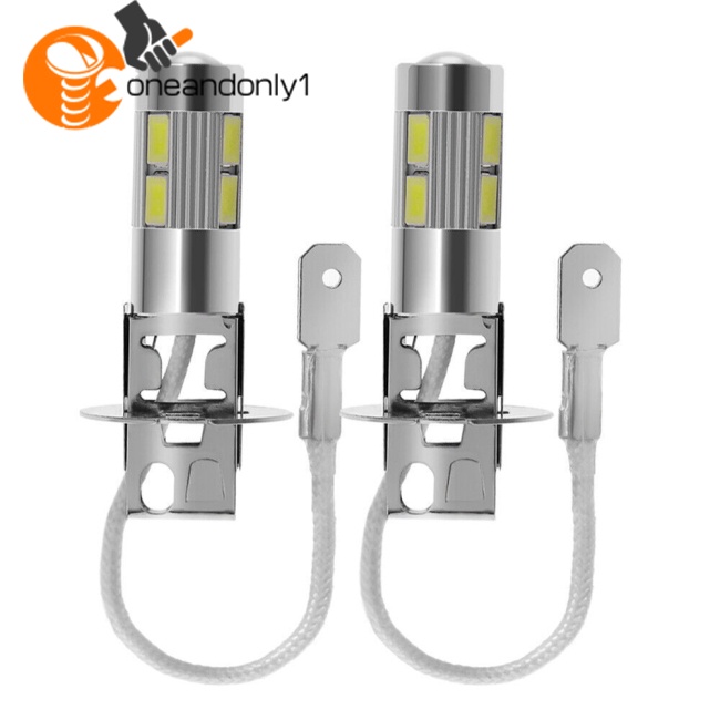 Set 2 Bóng Đèn Pha Xenon 12v H3 Công Suất Cao 6000k Dành Cho Ô Tô