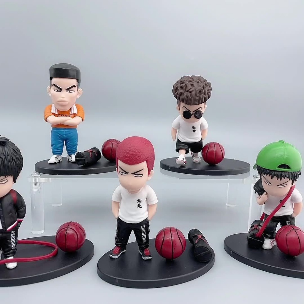 Mô Hình Nhân Vật Trong Slam Dunk Trang Trí Bánh Kem