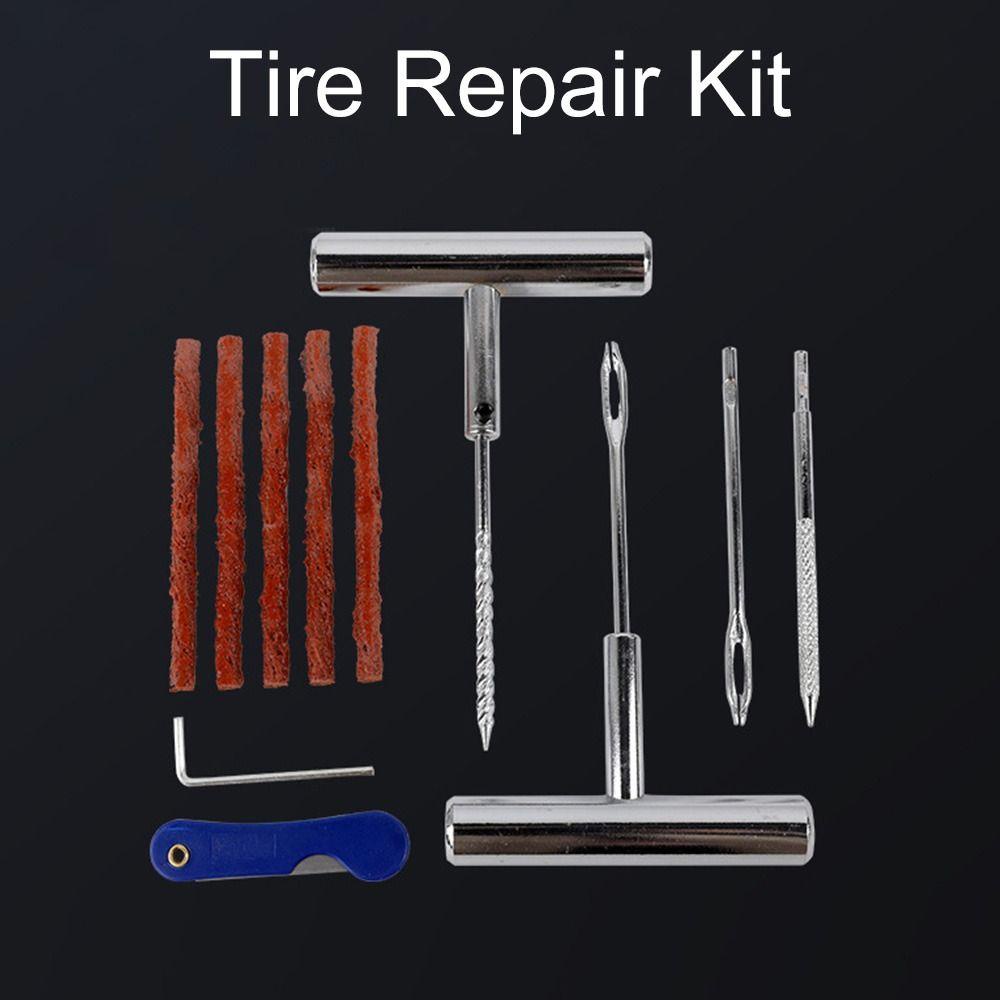 Bộ 11 Dụng Cụ Sửa Chữa Lốp Xe Hơi Khẩn Cấp Đa Năng