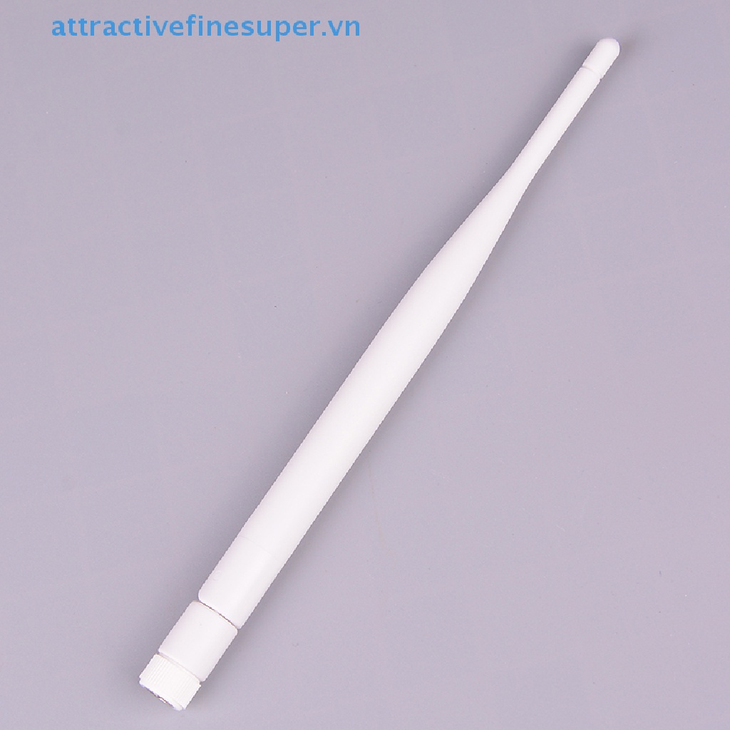 1 Ăng Ten WiFi AFS 2.4GHz 5dBi RP SMA 2.4g Màu Trắng