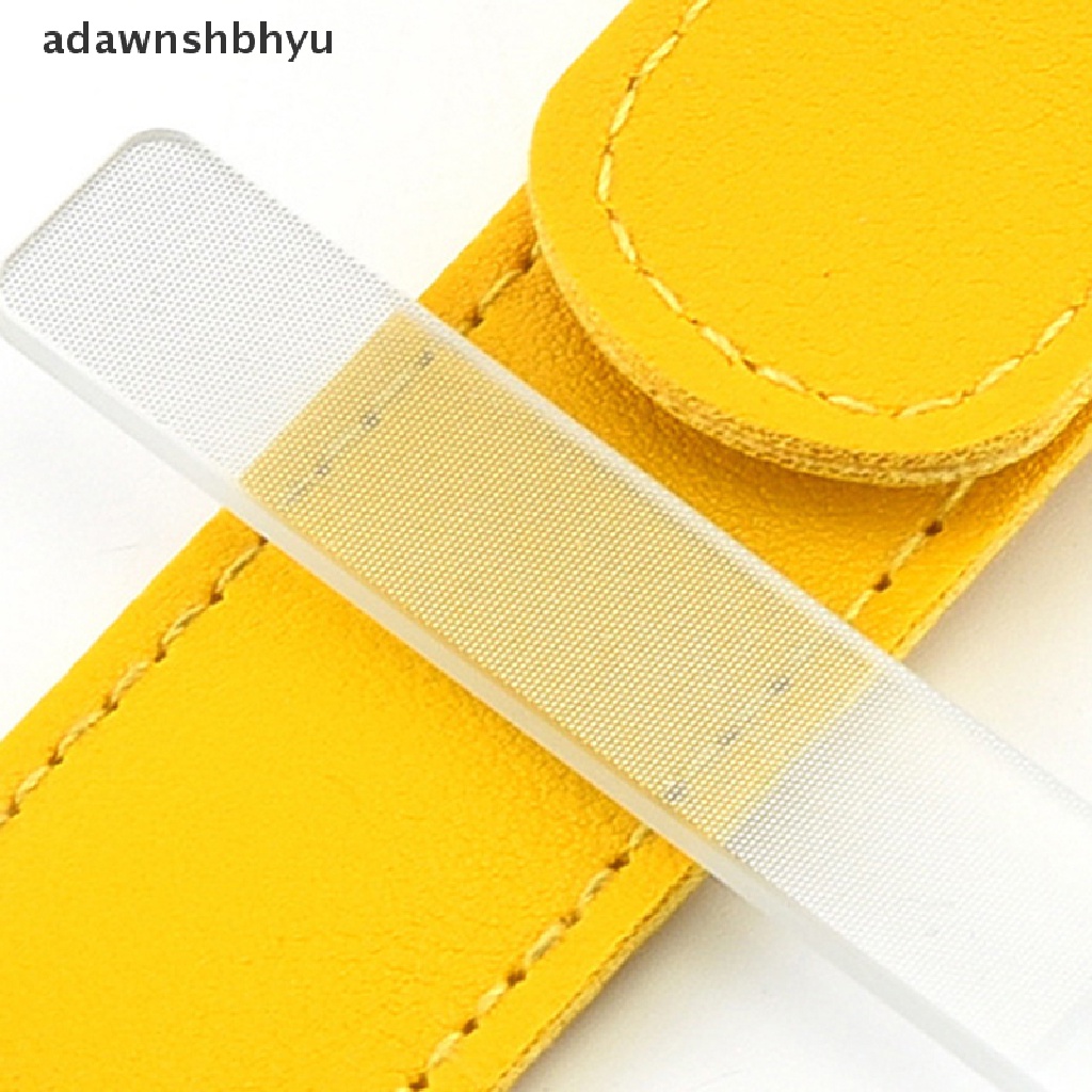 Dụng Cụ Dũa Móng Tay Hai Mặt Bằng Nano Và Da Tiện Dụng