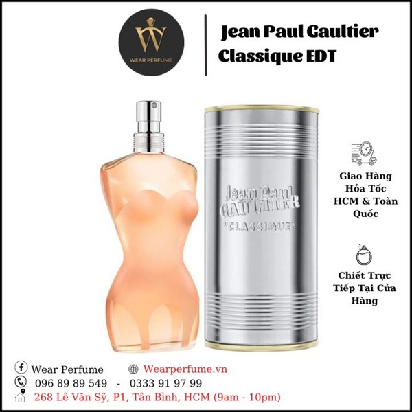 Nước hoa nữ Jean Paul Gaultier Classique EDT