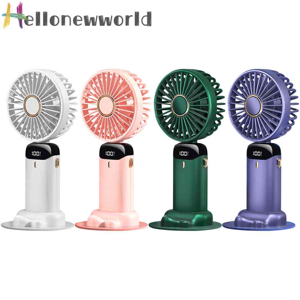 Quạt Làm Mát Mùa Hè Cầm Tay Di Động Có Dây Đeo Cổ Cho Nhà Ở