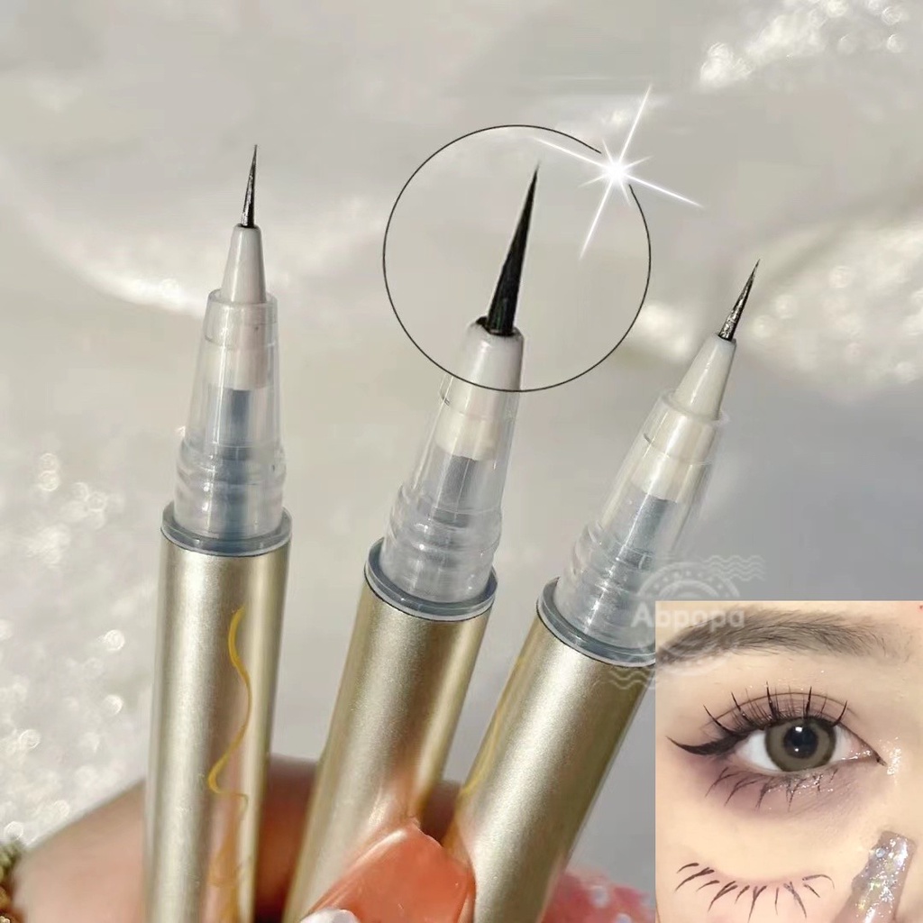 ABpopa SWEET MINT® Bút kẻ mắt siêu mịn 0,014mm Trang điểm mắt lâu trôi không thấm nước 1,5ml | BigBuy360 - bigbuy360.vn