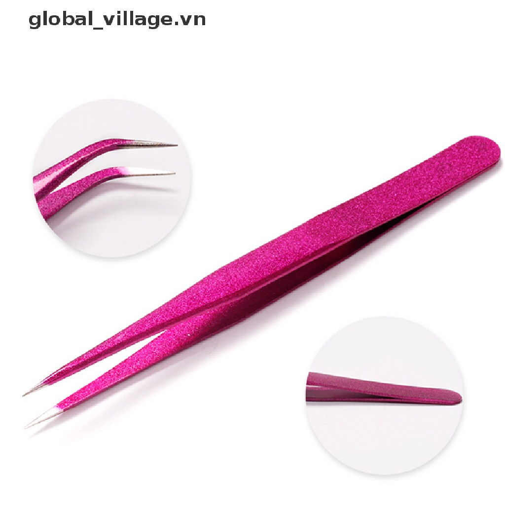 1 Nhíp Cong / Thẳng Bằng Thép Không Gỉ Chuyên Dụng Cho Nối Mi