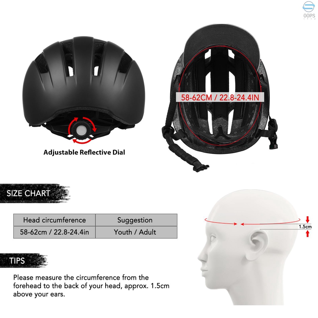 Mũ Bảo Hiểm Thoáng Khí Có Thể Tháo Rời Tiện Dụng Cho Nam Và Nữ