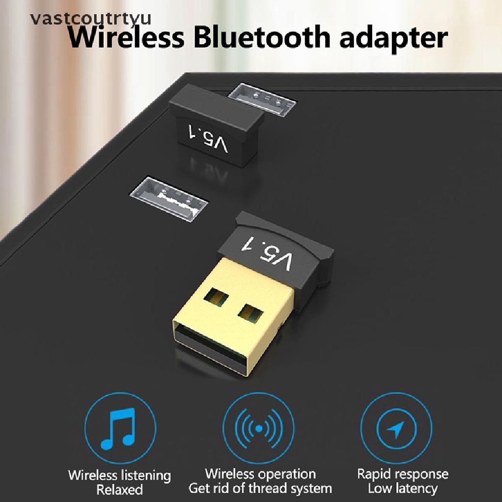 Usb Thu Phát Bluetooth 5.1 Cho Máy Tính, Laptop