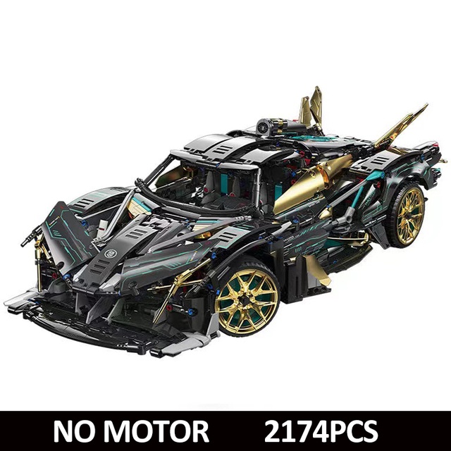 Đồ chơi lắp ráp mô hình siêu xe MY88007 Technical EVO Super Sports Car Building Blocks City Mech Apolloed Vehicle 1:10
