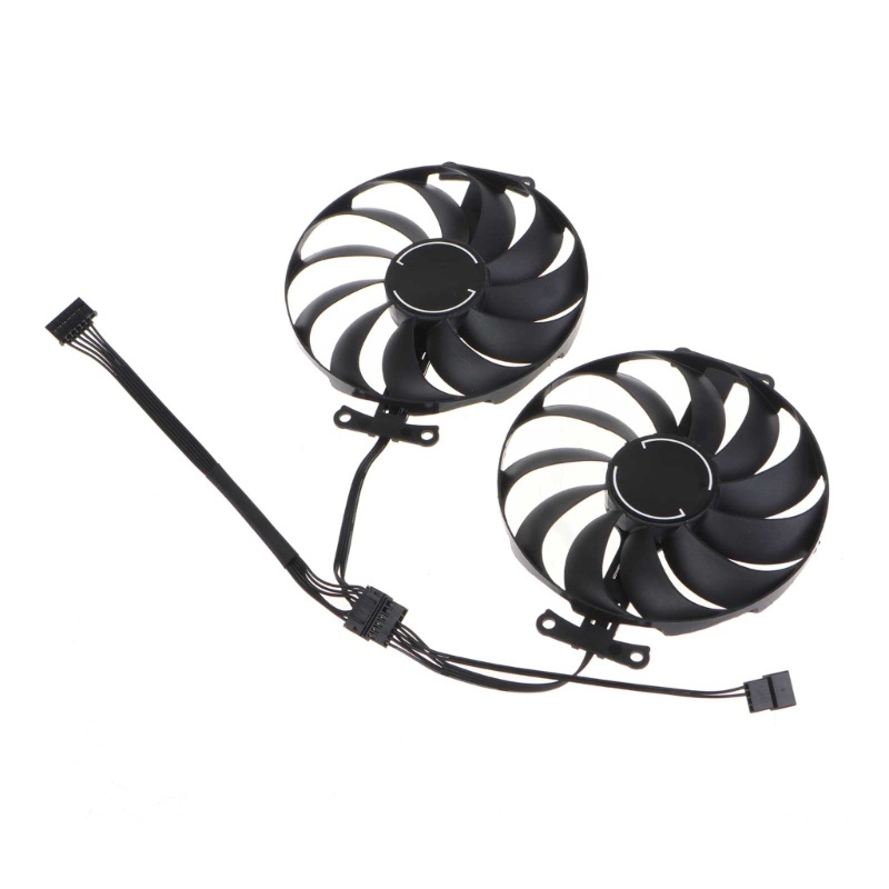 Set 2 Quạt Tản Nhiệt 95mm / 3.74in CF1010U12S 7Pin 12V 0.5A VGA Chuyên Dụng Cho ASUS RTX 3060 3060ti 3070 DUAL V2 OC