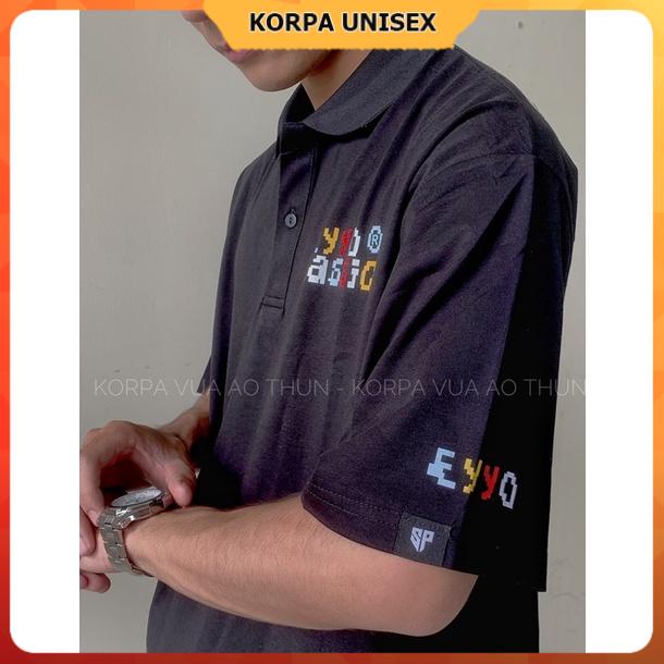 [ Ảnh Thật ] Áo thun polo tay lỡ form rộng CLASSIC - phông ulzzang oversize unisex nam nữ