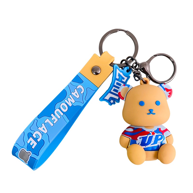 Móc Khóa Hình Gấu Hoạt Hình Dễ Thương