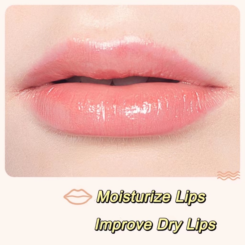 Son Dưỡng Môi ZOZU Thiết Kế Hình Quả Dâu Tây Đào Dễ Thương